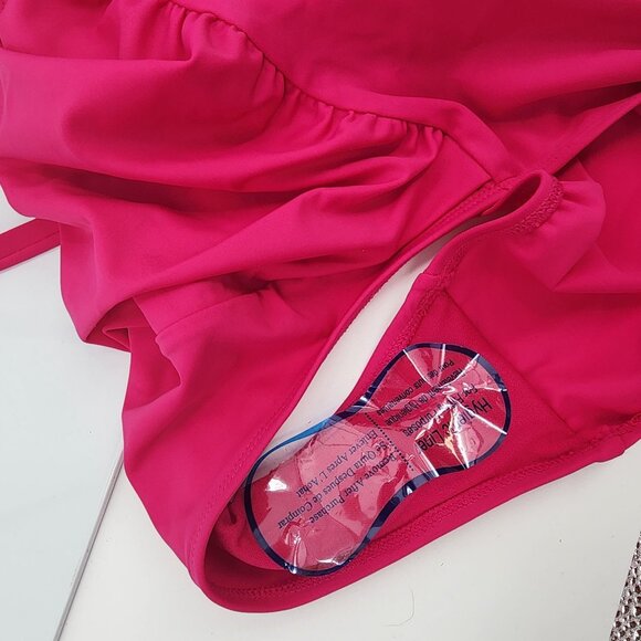 Ralph Lauren Size 10 Womens Pink Halter One Piece Swimsuit NWT $135 - Picture 11 of 11